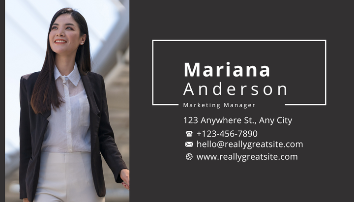 Modern Business Card – Professional Corporate Design