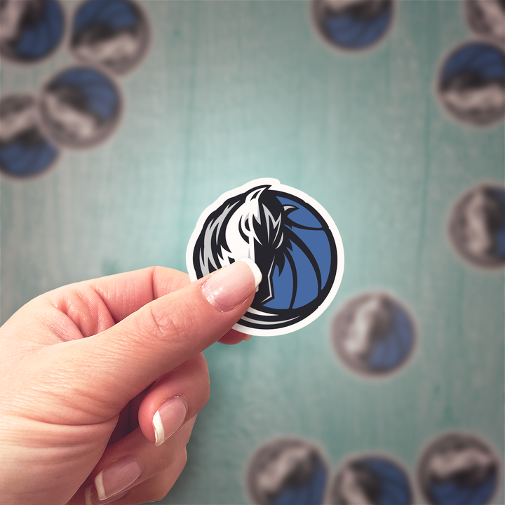 Maverick Up Your Gear with Dallas Mavericks Logo Stickers! ๐โจ Dallas Mavericks - Rozovy