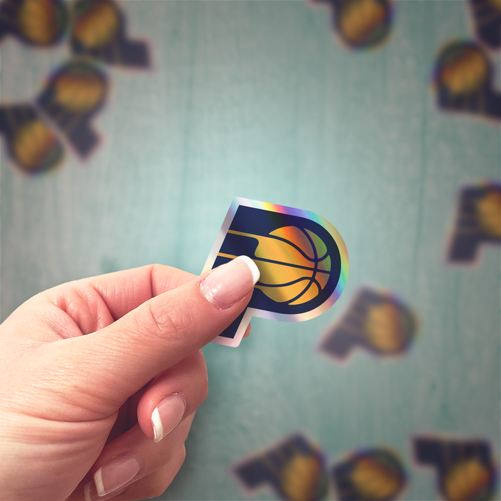 Indiana Pacers Logo Stickers - Waterproof, Holographic, or Glossy Vinyl - Pace Up Your Style! Indiana Pacers Logo Stickers - Rozovy