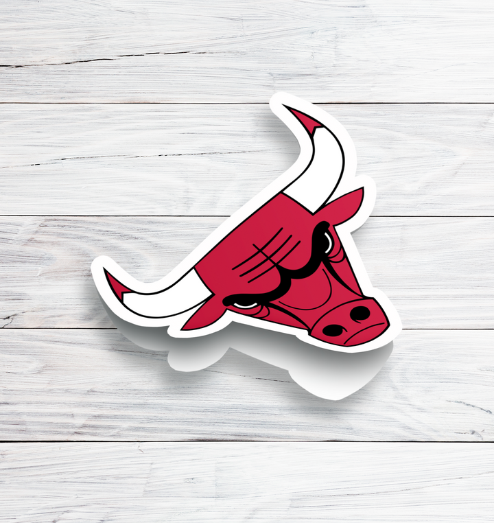 Chicago Bulls Logo Stickers - Waterproof, Holographic, or Glossy Vinyl - Slam Dunk Your Style! Chicago Bulls Logo Stickers - Rozovy