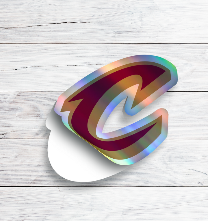 Cleveland Cavaliers Logo Stickers - Waterproof, Holographic, or Glossy Vinyl - Score with Style! Cleveland Cavaliers Logo Stickers - Rozovy