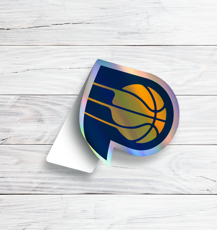 Indiana Pacers Logo Stickers - Waterproof, Holographic, or Glossy Vinyl - Pace Up Your Style! Indiana Pacers Logo Stickers - Rozovy