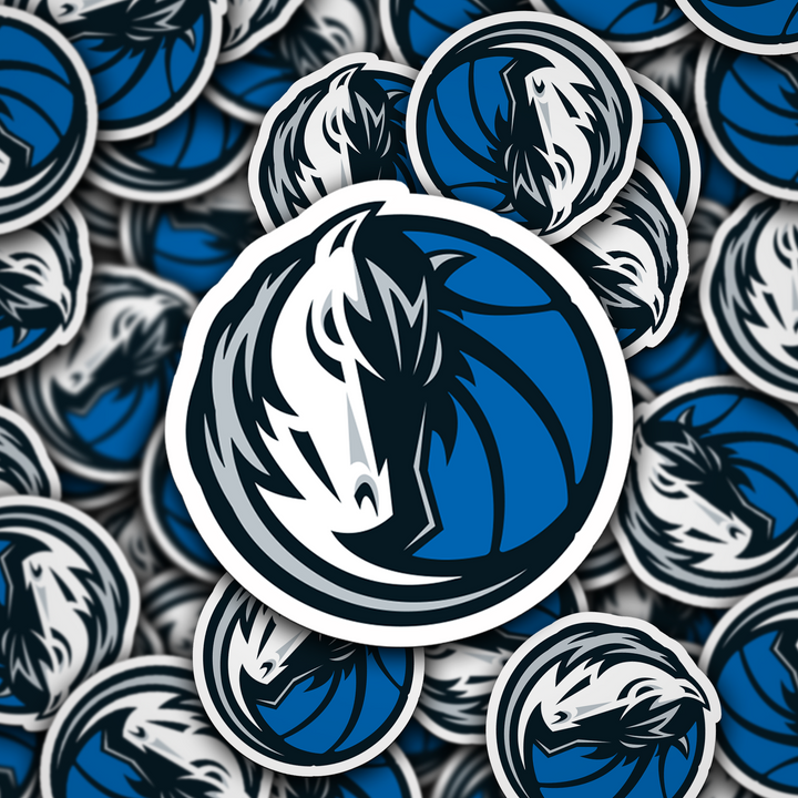 Maverick Up Your Gear with Dallas Mavericks Logo Stickers! ๐โจ Dallas Mavericks - Rozovy