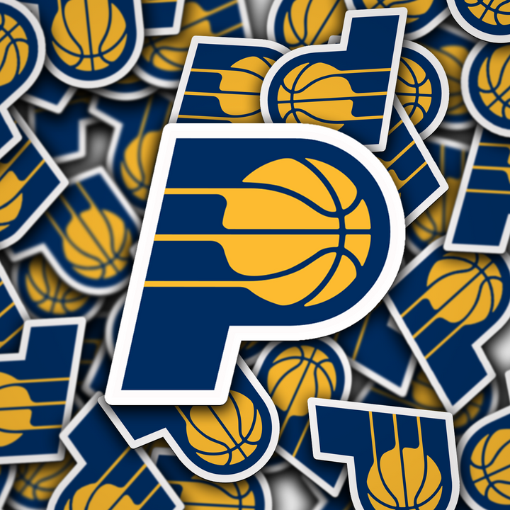 Indiana Pacers Logo Stickers - Waterproof, Holographic, or Glossy Vinyl - Pace Up Your Style! Indiana Pacers Logo Stickers - Rozovy