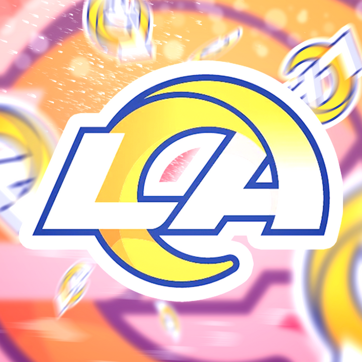 Los Angeles Rams Logo Sticker Holographic or Glossy Vinyl Stickers - Rozovy