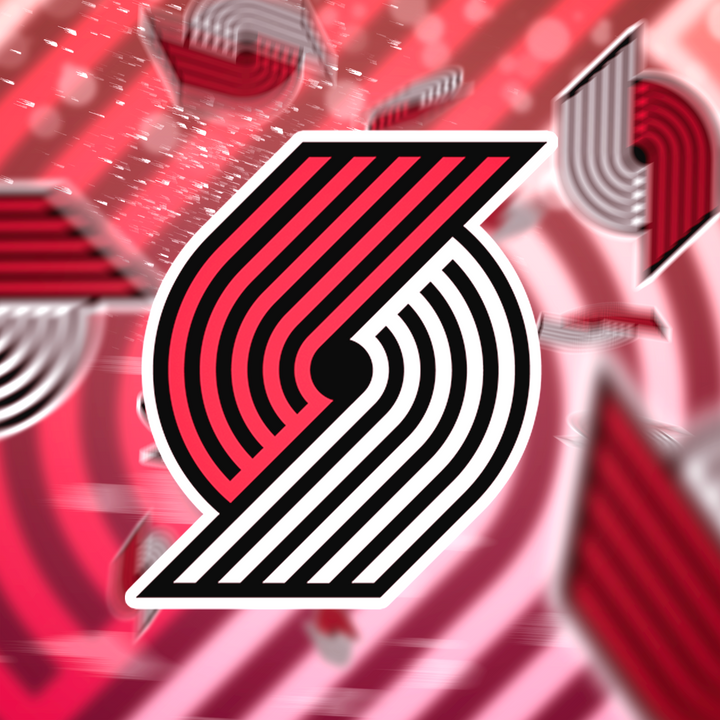 Portland Trail Blazers Logo Sticker - Holographic or Glossy - Waterproof - Great Gift Portland Trail Blazers Logo Sticker - Rozovy