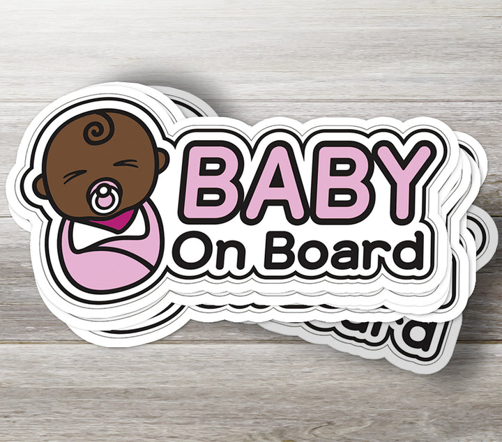 Adorable Baby on Board Sticker – Cute & Safe Car Decal