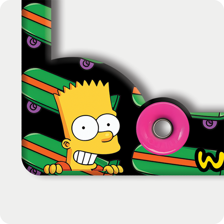 Bart Simpson License Plate Frame