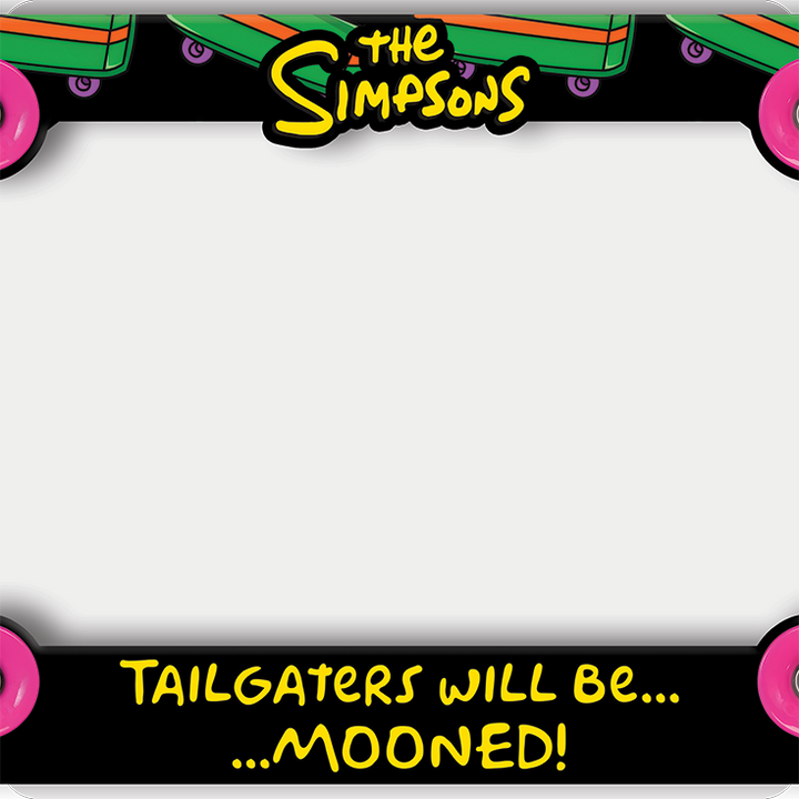 Bart Simpson Mooning License Plate Frame