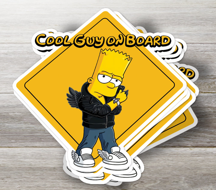 The Simpsons Bart Decal