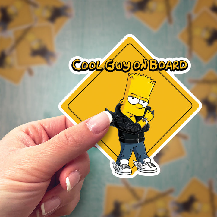 The Simpsons Bart Decal