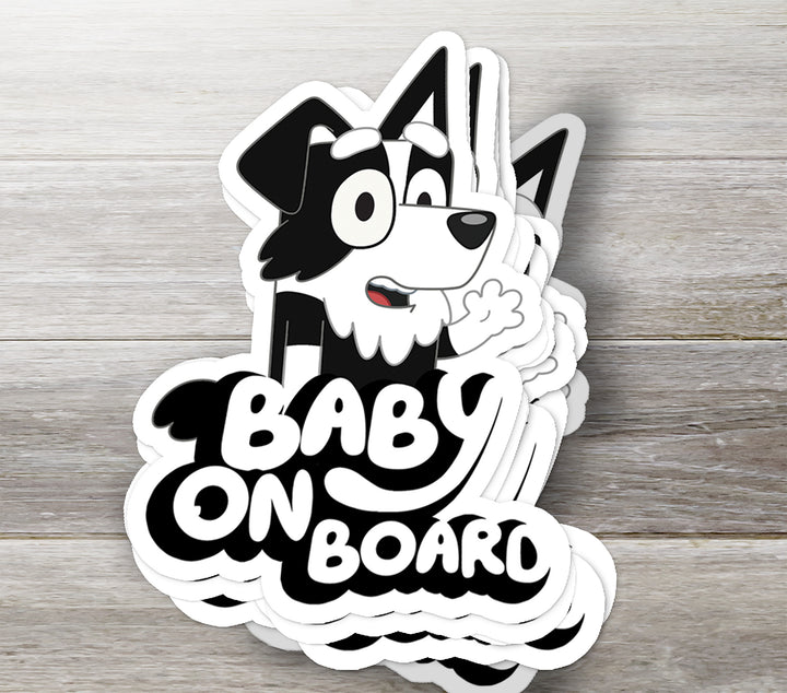 Baby on Board Mackenzie Sticker – Cute & Safe Car Sign
