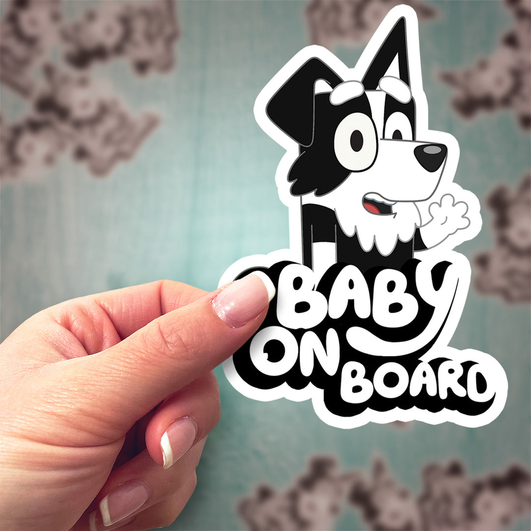 Baby on Board Mackenzie Sticker – Cute & Safe Car Sign