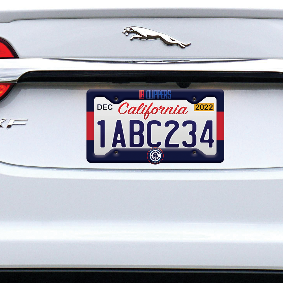 Clippers License Plate Frame