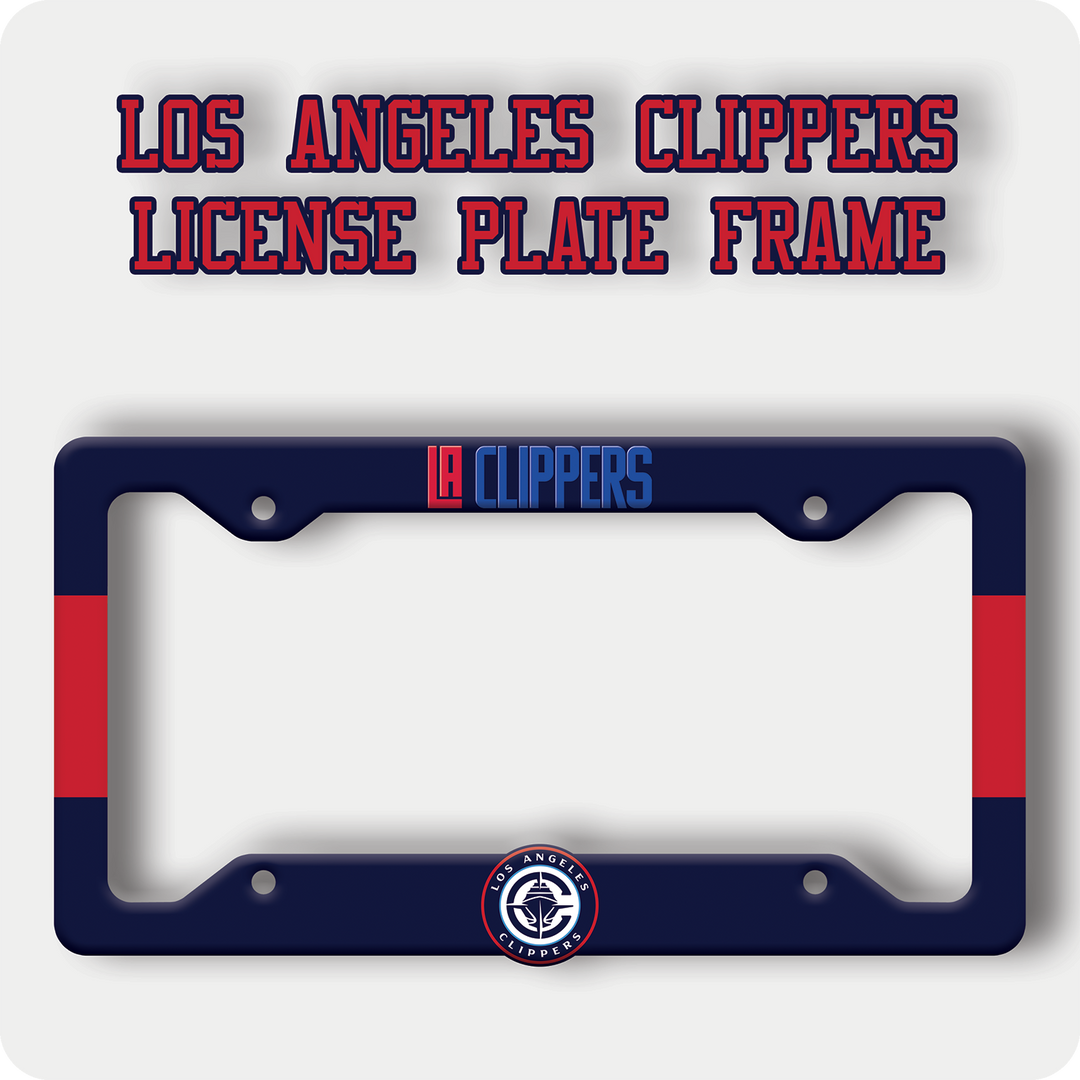 Clippers License Plate Frame