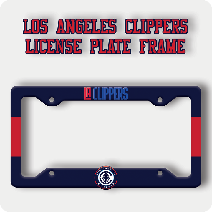 Clippers License Plate Frame