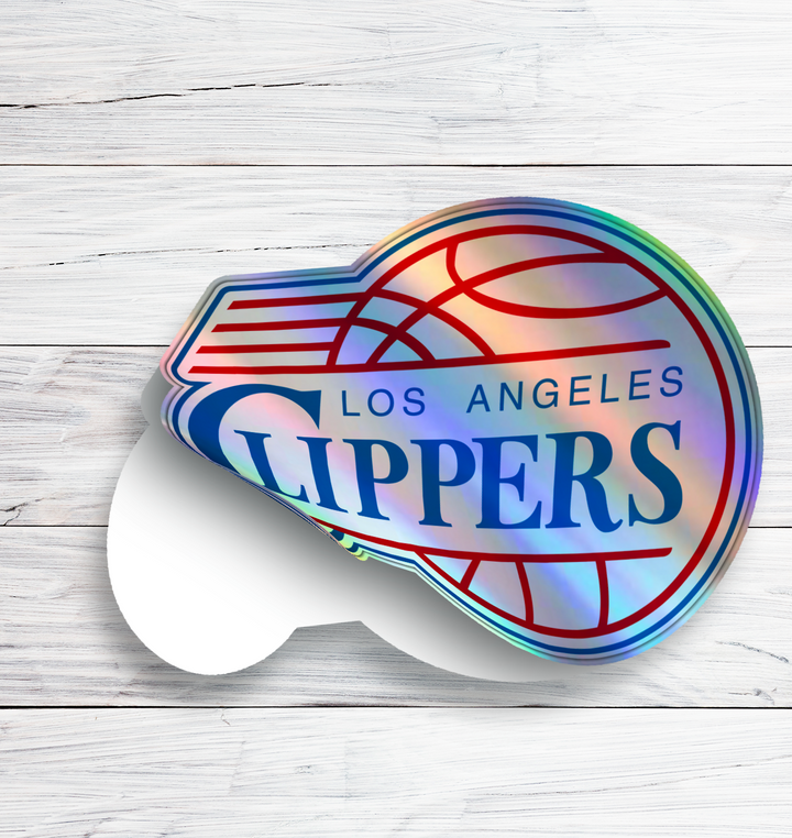 Los Angeles Clippers Sticker - Holographic or Glossy - Waterproof - Great Gift NBA Stickers - Rozovy