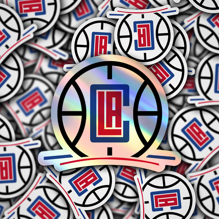 Los Angeles Clippers Sticker - Holographic or Glossy - Waterproof - Great Gift NBA Stickers - Rozovy