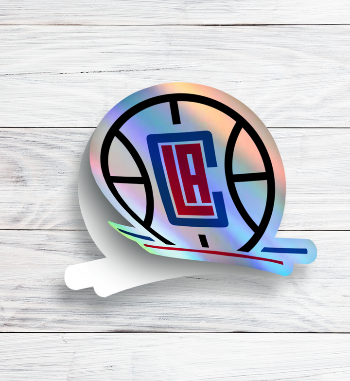 Los Angeles Clippers Sticker - Holographic or Glossy - Waterproof - Great Gift NBA Stickers - Rozovy