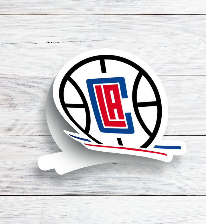 Los Angeles Clippers Sticker - Holographic or Glossy - Waterproof - Great Gift NBA Stickers - Rozovy