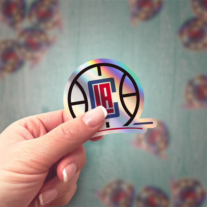 Los Angeles Clippers Sticker - Holographic or Glossy - Waterproof - Great Gift NBA Stickers - Rozovy