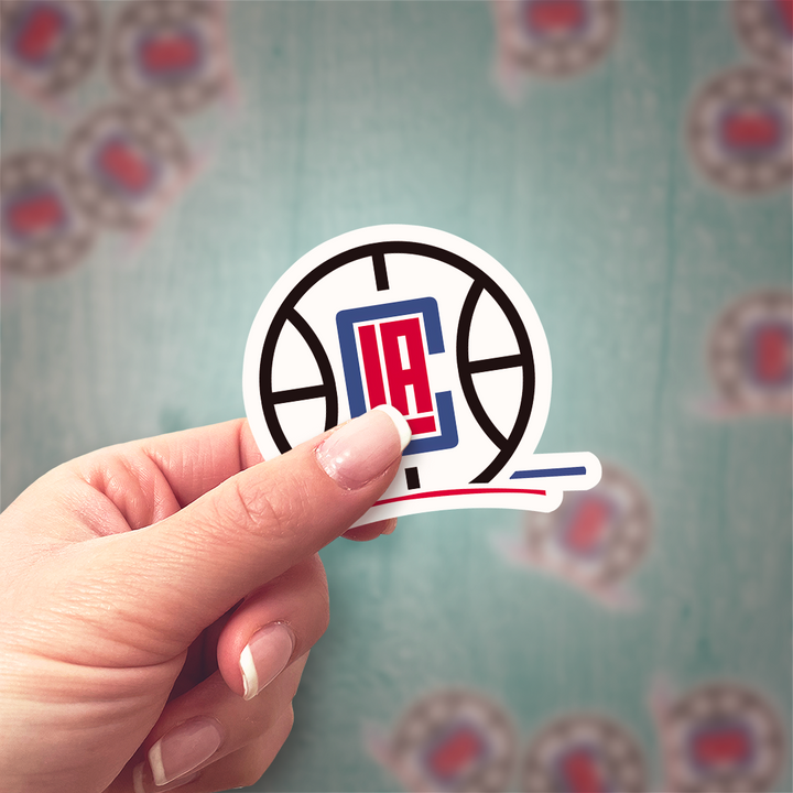 Los Angeles Clippers Sticker - Holographic or Glossy - Waterproof - Great Gift NBA Stickers - Rozovy