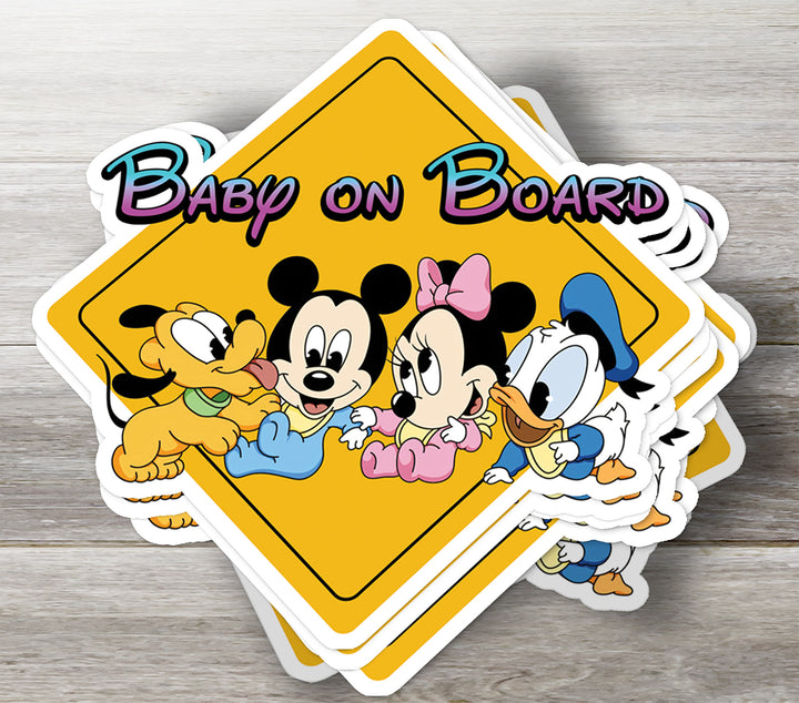 Disney Babies On Board - Car Sticker