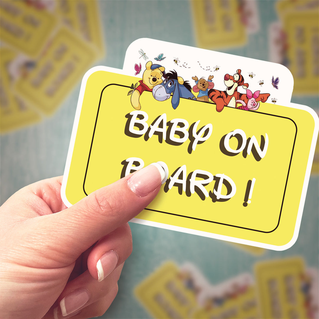 Winnie the Pooh and Friends Car Sticker