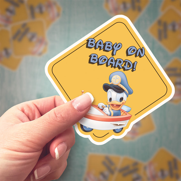 Donald Duck Car Sticker