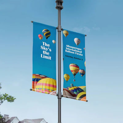 Outdoor Vinyl Banners - Pole Pocket