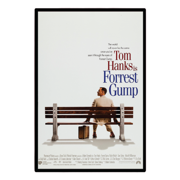 Forrest Gump (1994) Illuminated LED frame display & Poster
