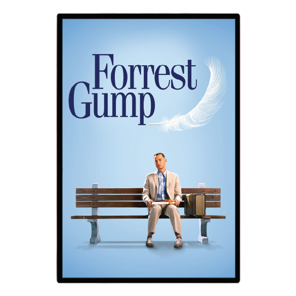 Forrest Gump (1994) Illuminated LED frame display & Poster