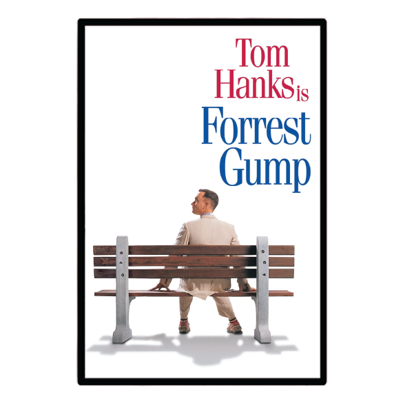 Forrest Gump (1994) Illuminated LED frame display & Poster