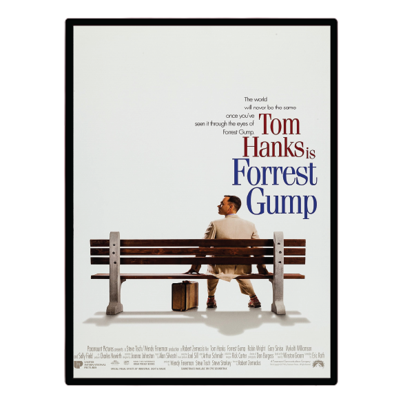 Forrest Gump (1994) Illuminated LED frame display & Poster