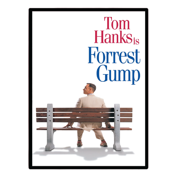 Forrest Gump (1994) Illuminated LED frame display & Poster