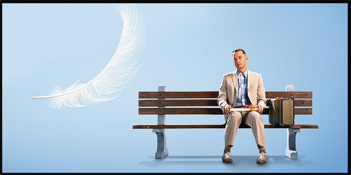 Forrest Gump (1994) Illuminated LED frame display & Poster