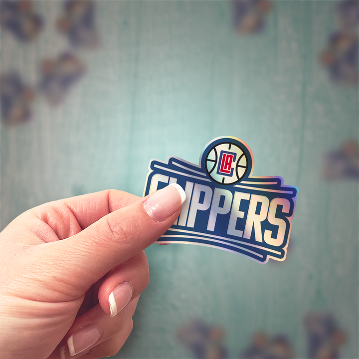 Los Angeles Clippers Sticker - Holographic or Glossy - Waterproof - Great Gift NBA Stickers - Rozovy