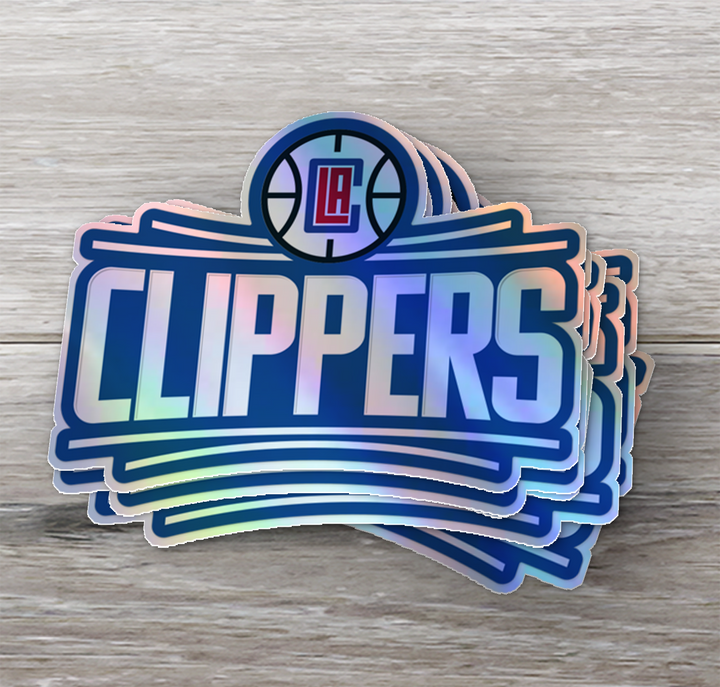 Los Angeles Clippers Sticker - Holographic or Glossy - Waterproof - Great Gift NBA Stickers - Rozovy