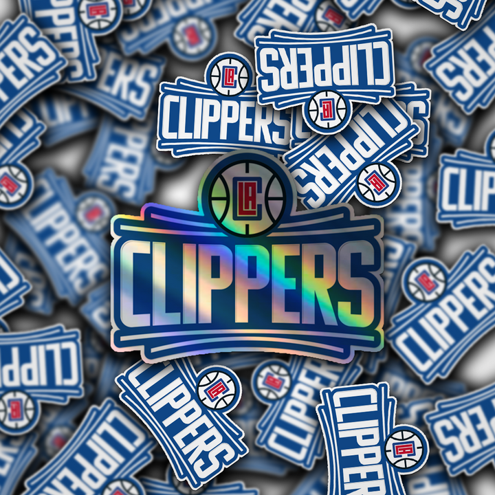 Los Angeles Clippers Sticker - Holographic or Glossy - Waterproof - Great Gift NBA Stickers - Rozovy