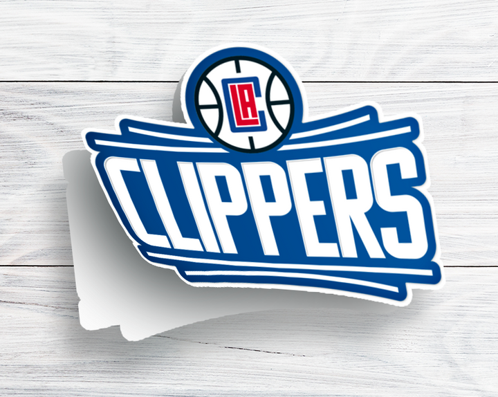 Los Angeles Clippers Sticker - Holographic or Glossy - Waterproof - Great Gift NBA Stickers - Rozovy