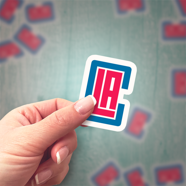 Los Angeles Clippers Sticker - Holographic or Glossy - Waterproof - Great Gift NBA Stickers - Rozovy