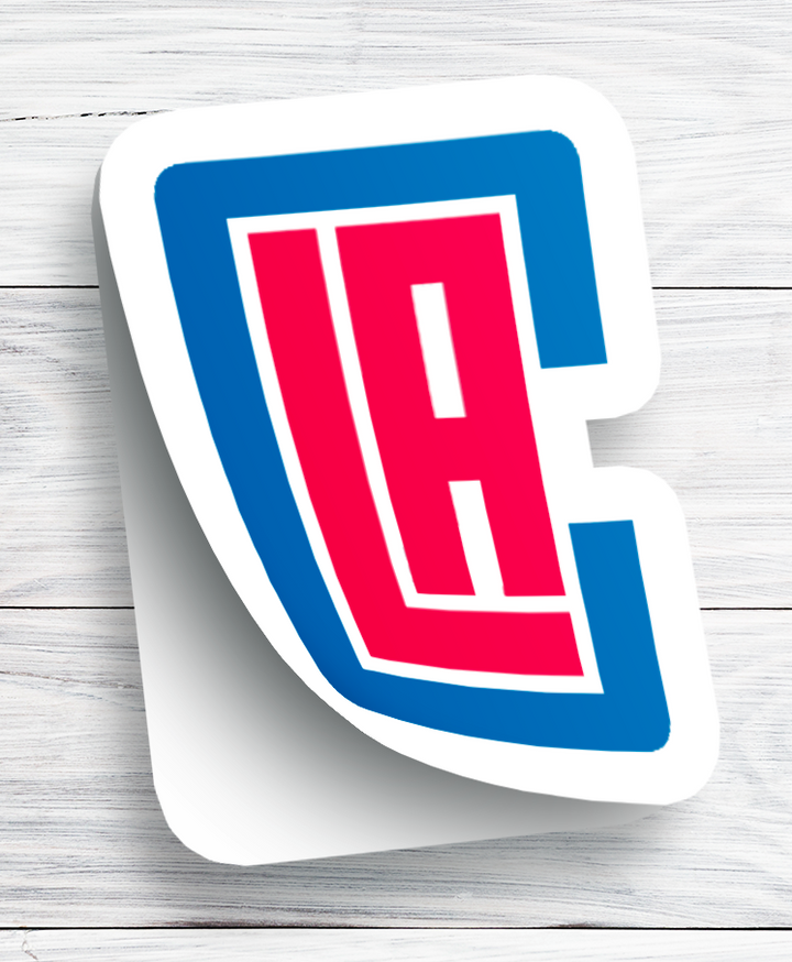 Los Angeles Clippers Sticker - Holographic or Glossy - Waterproof - Great Gift NBA Stickers - Rozovy