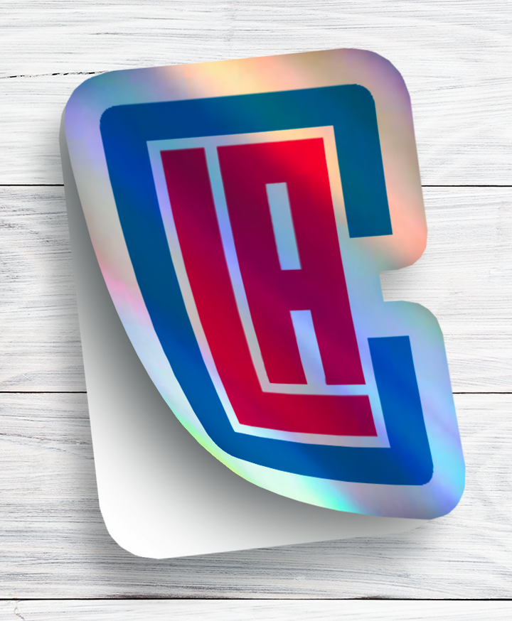 Los Angeles Clippers Sticker - Holographic or Glossy - Waterproof - Great Gift NBA Stickers - Rozovy