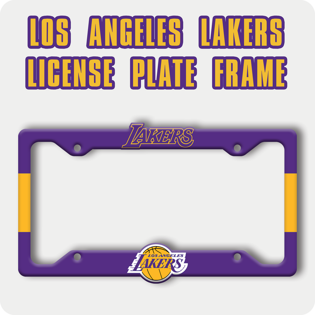 Lakers License Plate Frames