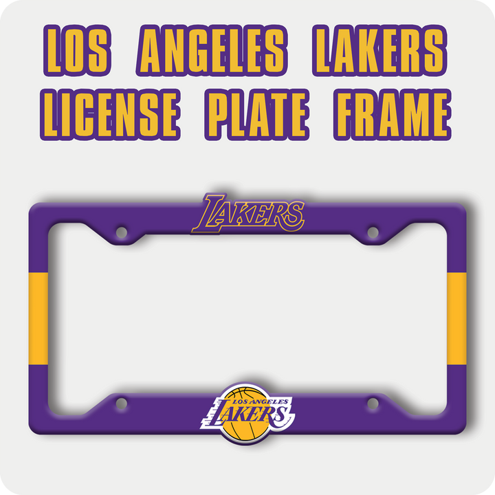 Lakers License Plate Frames