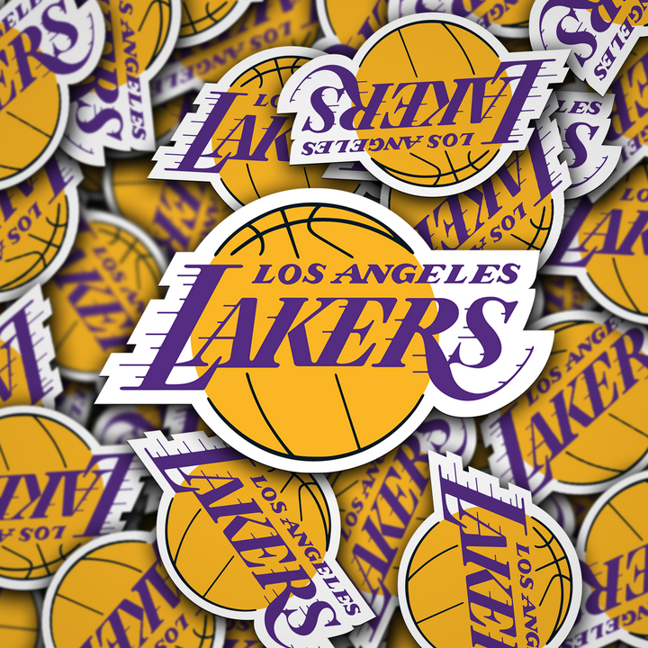 Los Angeles Lakers Logo Sticker - Holographic or Glossy - Waterproof - Great Gift NBA Stickers - Rozovy