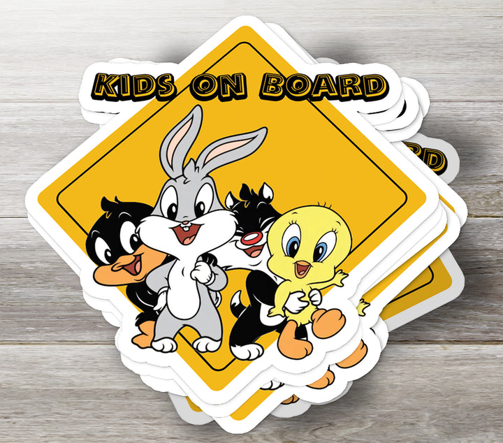 Looney Toons "Baby Looney Tunes" Car Sticker