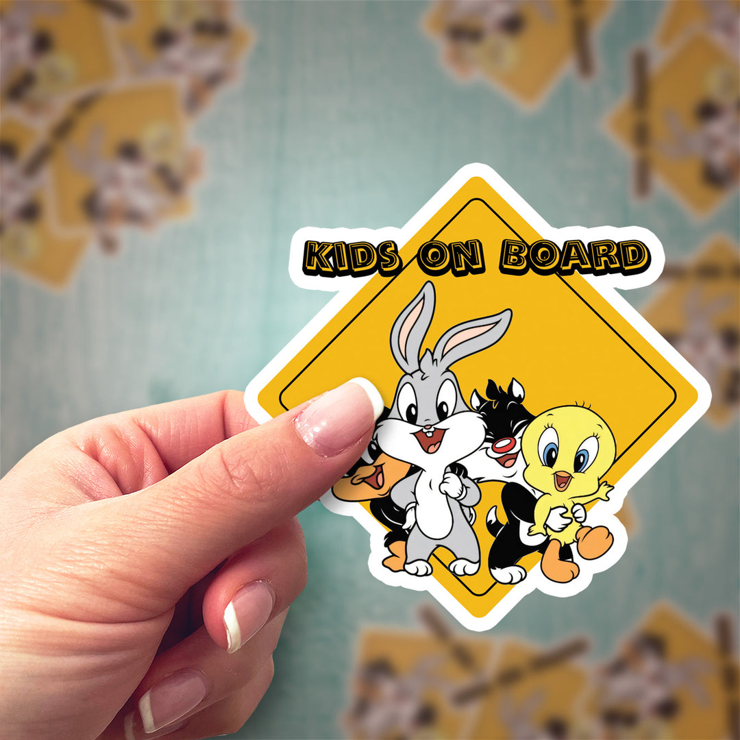 Looney Toons "Baby Looney Tunes" Car Sticker
