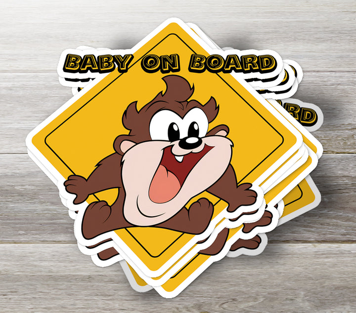 Looney Tunes "Tasmanian Devil" Car Sticker