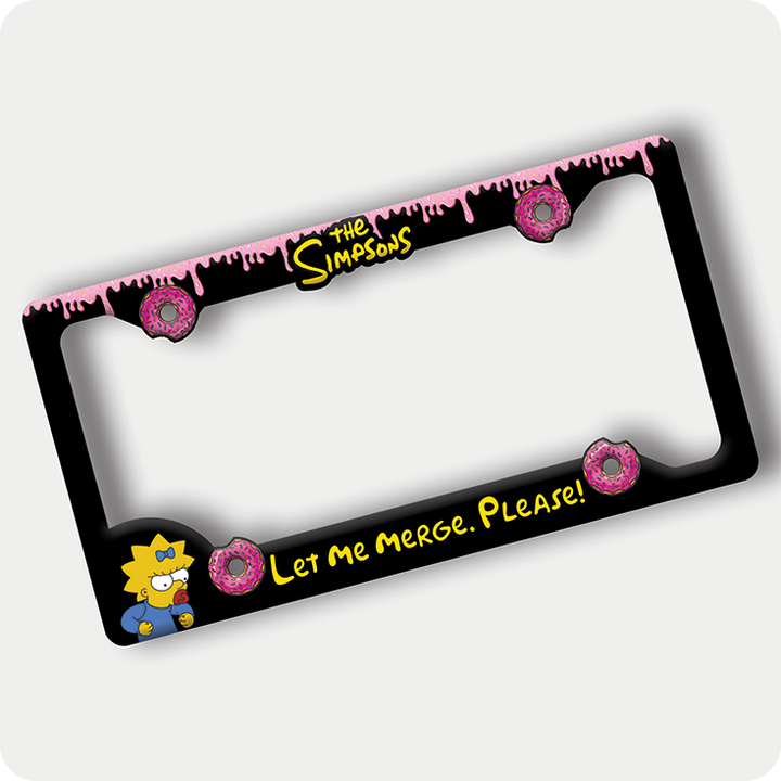 The Simpsons Maggie License Plate Frame
